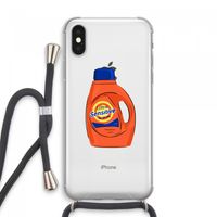 Ultra Sensitive: iPhone XS Max Transparant Hoesje met koord