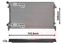 Van Wezel Radiateur 58012711