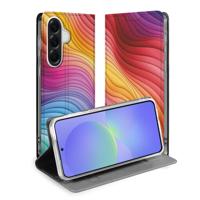 Bookcase Samsung Galaxy A37 Regenboog