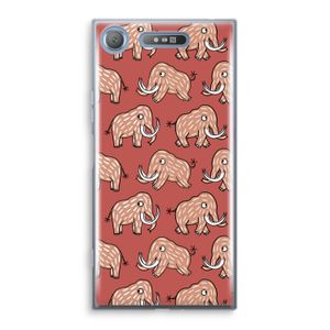 Mammoet: Sony Xperia XZ1 Transparant Hoesje