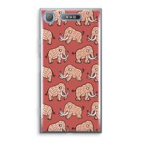 Mammoet: Sony Xperia XZ1 Transparant Hoesje Mammoet: Sony Xperia XZ1 Transparant Hoesje
