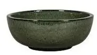 SHANGHAI 6-01DA Geglazuurde Keramische Schaal - Ø43,5cm x H18 cm, Donkergroen SHANGHAI 6-01DA Geglazuurde Keramische Schaal - Ø43,5cm x H18 cm, Donkergroen