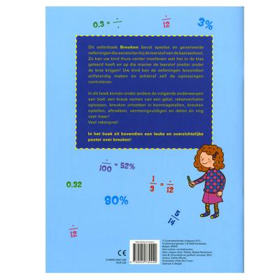 Deltas Mijn oefenboek met poster - rekenen met breuken (9-11 jaar)