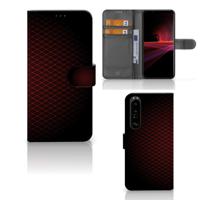 Sony Xperia 1 III | Telefoon Hoesje | Geruit Rood