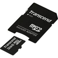 Transcend Premium microSDHC-kaart Industrial 32 GB Class 10, UHS-I Incl. SD-adapter - thumbnail