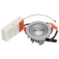 BM100-02 Rond kantelbaar Zilver