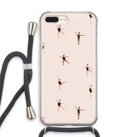 Dancing #1: iPhone 7 PLUS Transparant Hoesje met koord