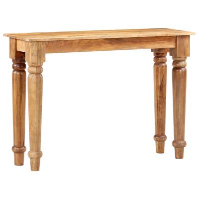 Consoletafel 110x35x77 cm Massief mangohout