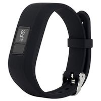 Garmin VivoFit 3 Zachte Siliconen Band - Zwart - thumbnail