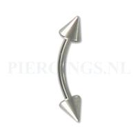 Banana 1.6 mm spikes 8 mm