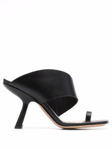 Nicholas Kirkwood mules Brasilia en cuir - Noir