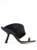 Nicholas Kirkwood mules Brasilia en cuir - Noir