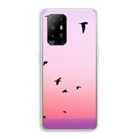 Fly away: Oppo A94 5G Transparant Hoesje