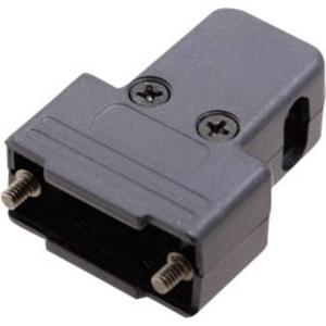 MH Connectors MHTRI-P-15-K 6550-0101-02 D-sub behuizing Aantal polen: 15 Kunststof 180 °, 45 °, 45 ° Zwart 1 stuk(s)