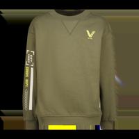 Vingino winter sweater jongens - groen - Namie - boxy fit