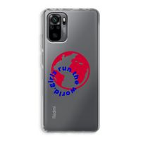 Run The World: Xiaomi Redmi Note 10 Pro Transparant Hoesje