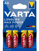 Varta Longlife Max Power AA Batterijen
