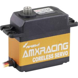 Amewi Standaard servo AMXRacing AM1230SG PRO Analoge servo Materiaal (aandrijving): Staal