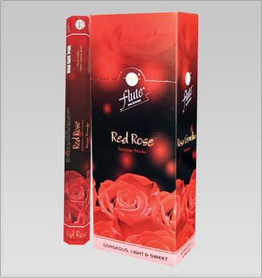 Flute Wierook Red Rose (6 pakjes) Flute Wierook Red Rose (6 pakjes)