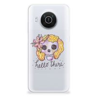 Silicone Back Case Nokia X10 | X20 Boho Skull