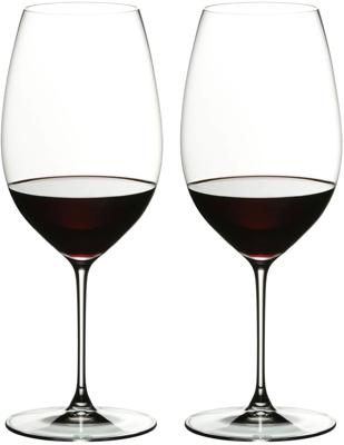 Riedel Rode Wijnglazen Veritas - New World Shiraz - 650 ml - 2 stuks
