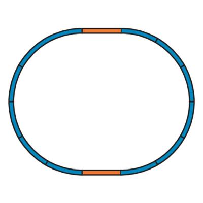 H0 Piko A-rails 55300 Uitbreidingsset Set A 1 set(s)