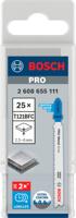 Bosch Accessoires PRO Metal thick T121BFC decoupeerzaagblad | 92 mm | 25-delig - 2608655111