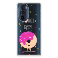 Motorola Edge 30 Pro | Siliconen Case | Donut Roze