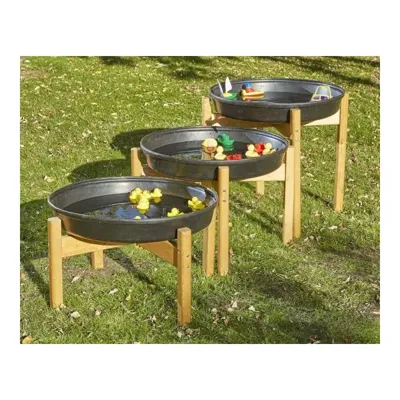 Cosy Direct houten standaard met 3 tuff trays
