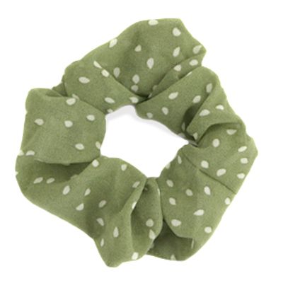 scrunchie Stippen Green