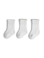 Brunello Cucinelli Kids lot de trois paires de chaussettes Bernie) - Blanc