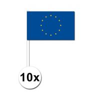 Handvlag Europa set van 10 - thumbnail