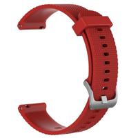 Slimme horloge siliconen polsband horlogeband voor POLAR Vantage M 22cm (rood)