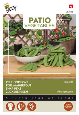 Patio Veggies, Sugar Snap delikett - Buzzy