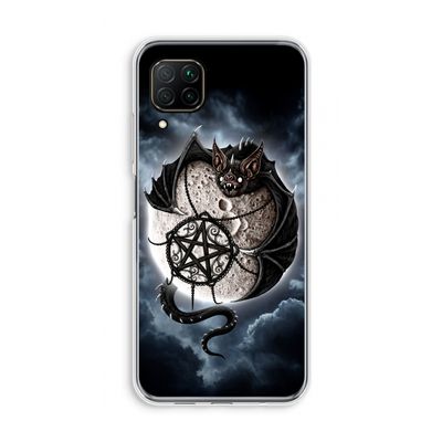 Volle maan: Huawei P40 Lite Transparant Hoesje