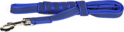 Lange lijn hond - Antislip - 20mm x 3m - Met handvat - Blauw