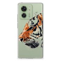 Smartphone hoesje Motorola Edge 40 Watercolor Tiger