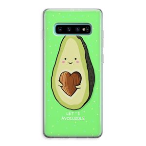 Avocuddle: Samsung Galaxy S10 Plus Transparant Hoesje