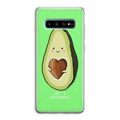 Avocuddle: Samsung Galaxy S10 Plus Transparant Hoesje
