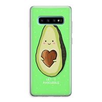 Avocuddle: Samsung Galaxy S10 Plus Transparant Hoesje