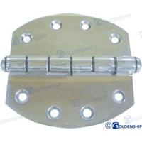 Bisagra acero inoxidable GS72191 - BISAGRA INOX OVAL 126X127
