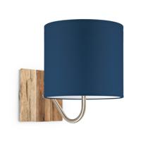Light depot - Wandlamp drift bling Ø 20 cm - blauw - Outlet