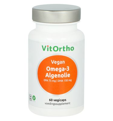 Omega-3 algenolie EPA 75mg DHA 150mg vegan
