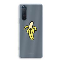 Banana: Sony Xperia 5 II Transparant Hoesje