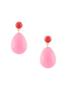 Eshvi boucles d'oreilles pendantes - Rose