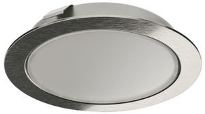 Loox5 meubelspot inbouw 55mm 3000K 12V LED2047 RVS kleurig