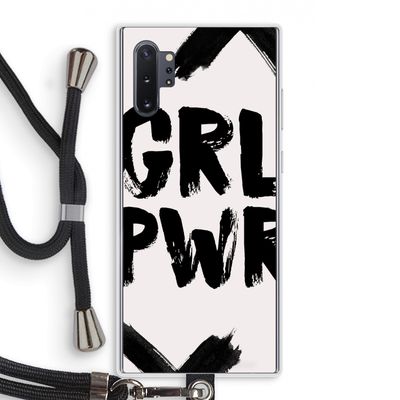 Girl Power #2: Samsung Galaxy Note 10 Plus Transparant Hoesje met koord
