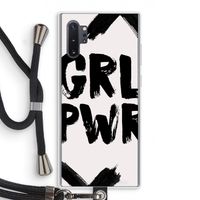 Girl Power #2: Samsung Galaxy Note 10 Plus Transparant Hoesje met koord