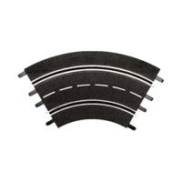 Carrera gebogen baandelen 1:24 - 3st.