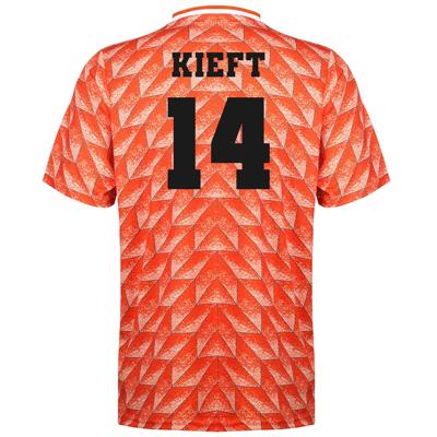 EK 88 Voetbalshirt Kieft - Nederlands Elftal - Oranje - Kind en Volwassenen